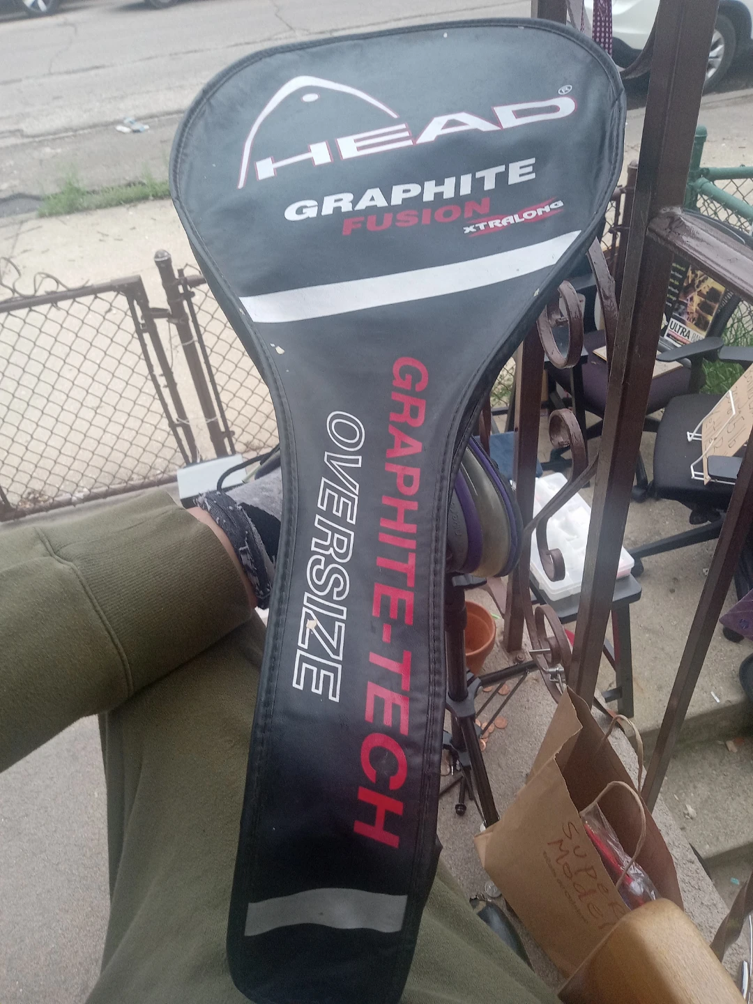 HEAD Graphite Fusion XtraLong Tennis Racquet Cover