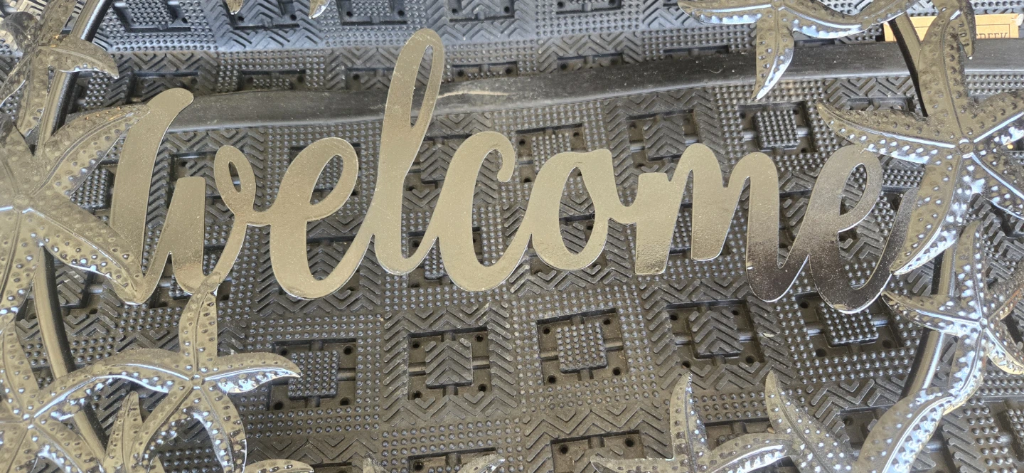 Welcome Sign with Starfish - photo 2