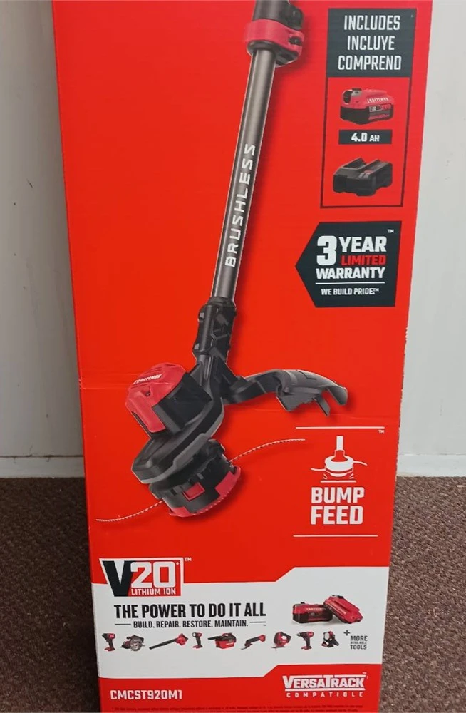 Craftsman V20 Brushless WeedWacker String Trimmer - photo 2