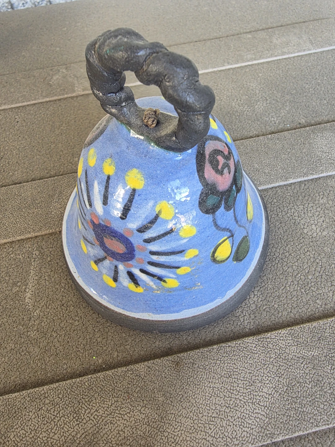 Hand-Painted Ceramic Bell