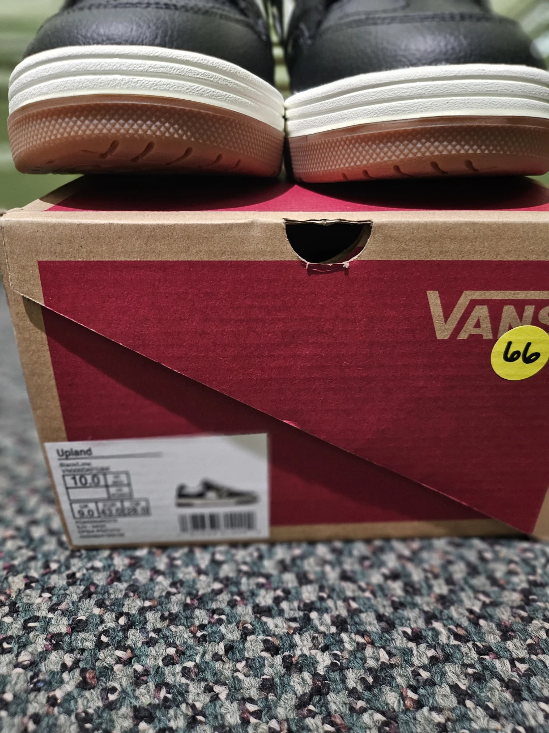 Vans Upland Black "10.0" Skate Shoes - photo 4