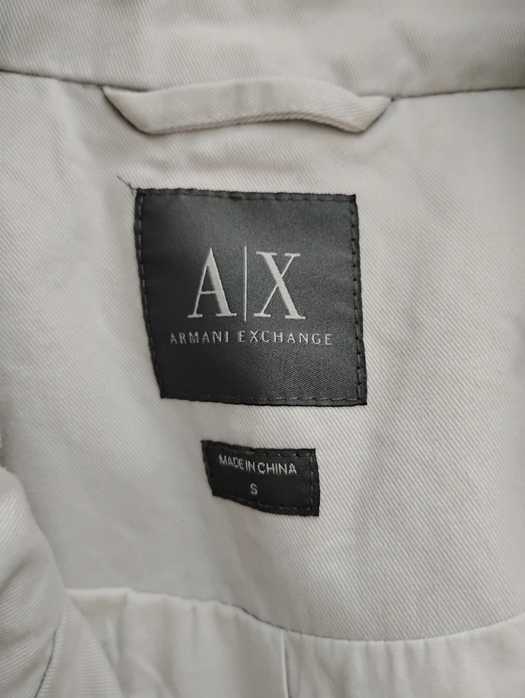 Armani Exchange AX Trench Coat Size S - photo 2