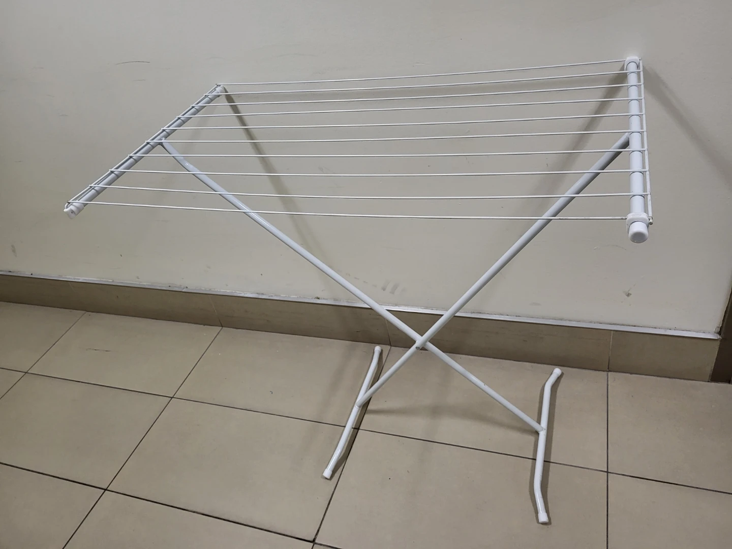 Folding Clothes Drying Rack – Space-Saving T-Bar Design - photo 3