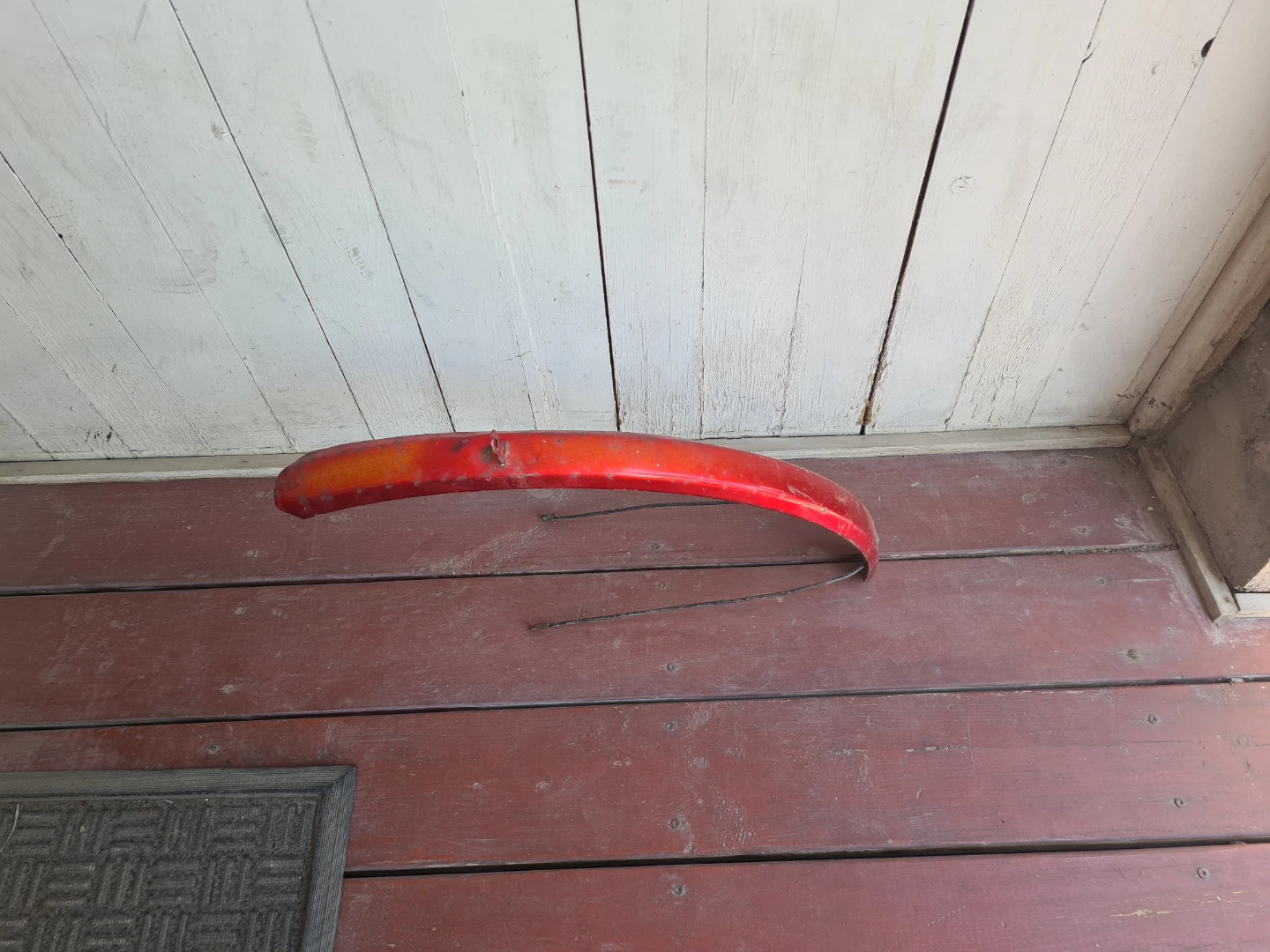 Red Bicycle front Fender for 26" mountain bike - photo 2