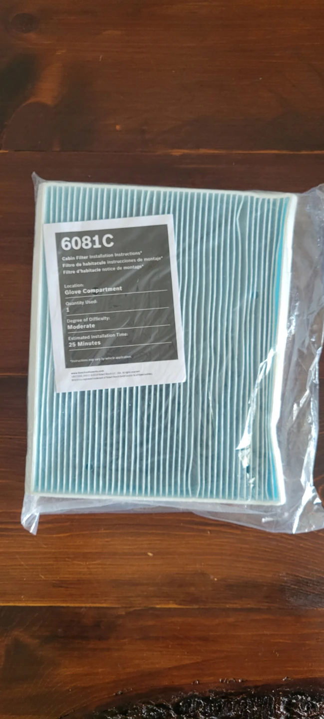 Bosch 6081C HEPA Premium Cabin Air Filter