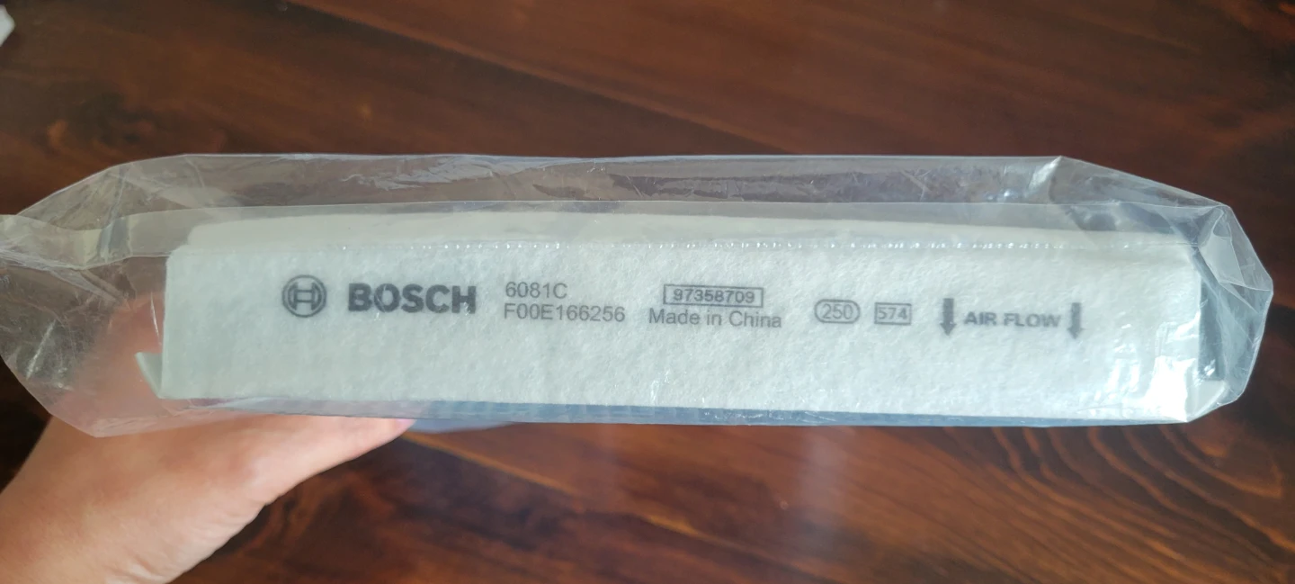 Bosch 6081C HEPA Premium Cabin Air Filter - photo 3