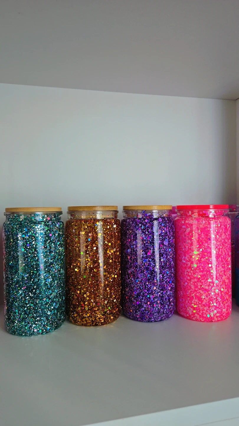 Glitter Tumblers with Lids - photo 2
