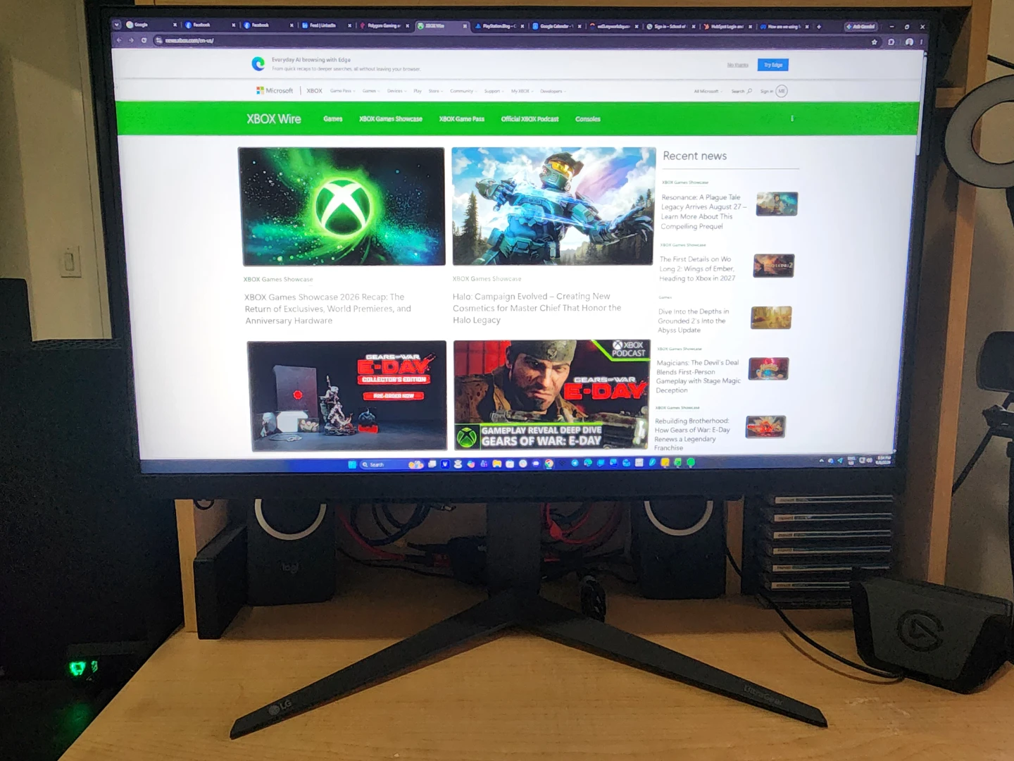 LG 27" 180 Hz G-SYNC QHD IPS Gaming Monitor