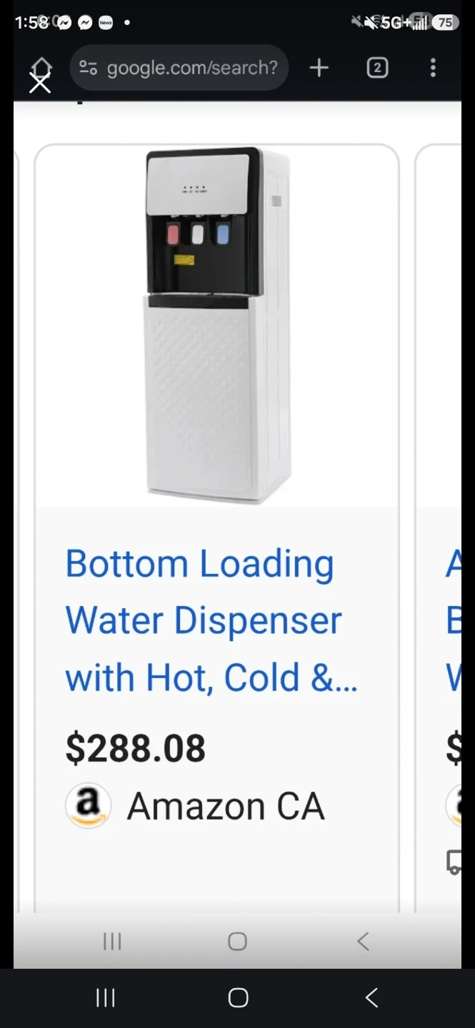⚽ Bottom Loading Water Dispenser - Hot & Cold