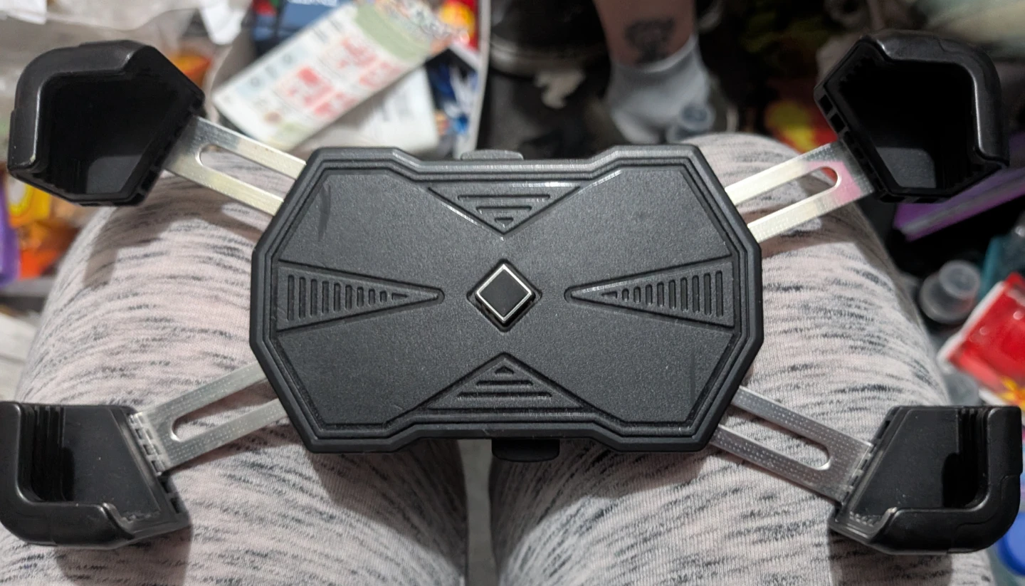 Black Adjustable Phone Mount Holder