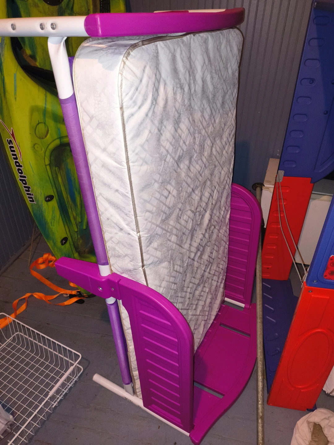 Kids Toddler Bed with Mattress and Rails - photo 2