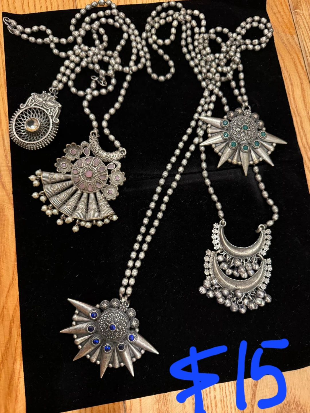 Assorted Sterling Silver Tone Jewellery Set