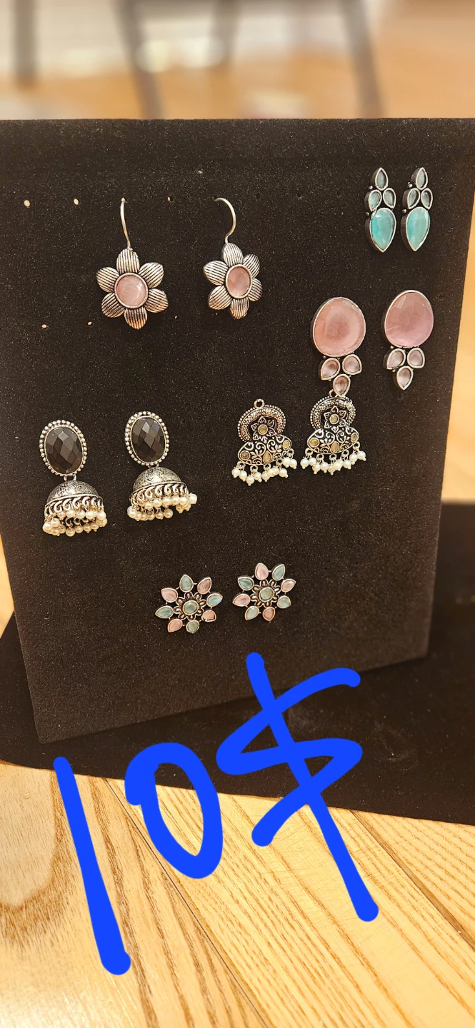 Assorted Sterling Silver Tone Jewellery Set - photo 2