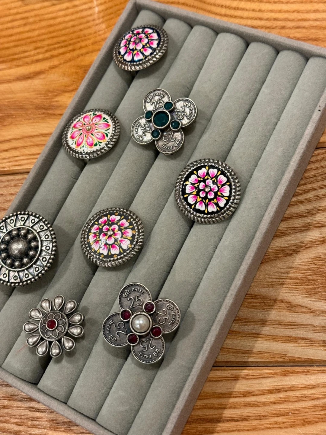 Assorted Sterling Silver Tone Jewellery Set - photo 4