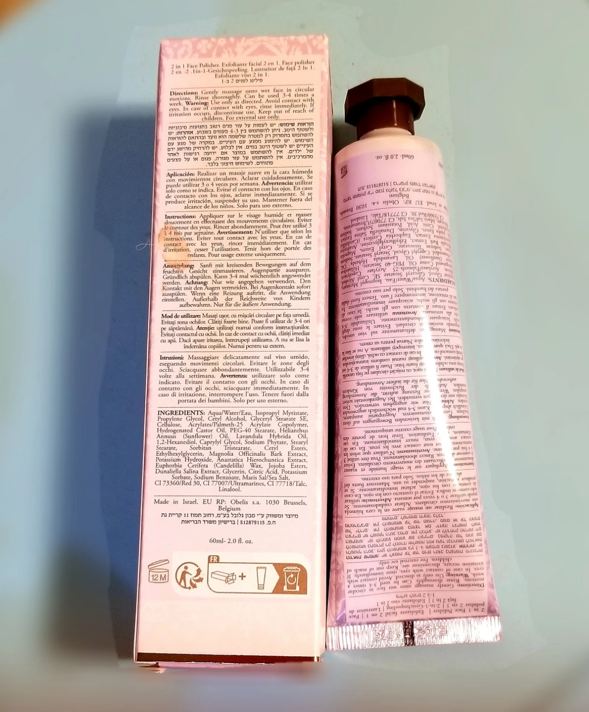 NEW SABON 2-in-1 Face Polisher Cleanse & Polish Relaxing ⚽ - photo 2