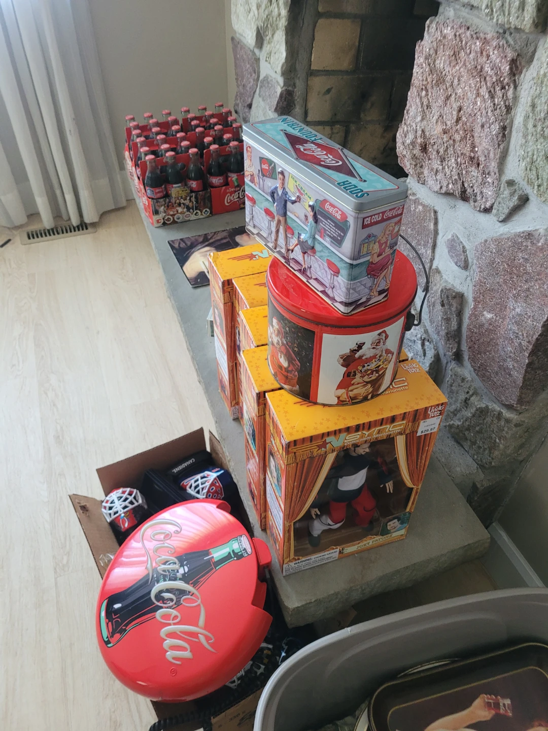 Coca-Cola Collectibles Tin Set & More