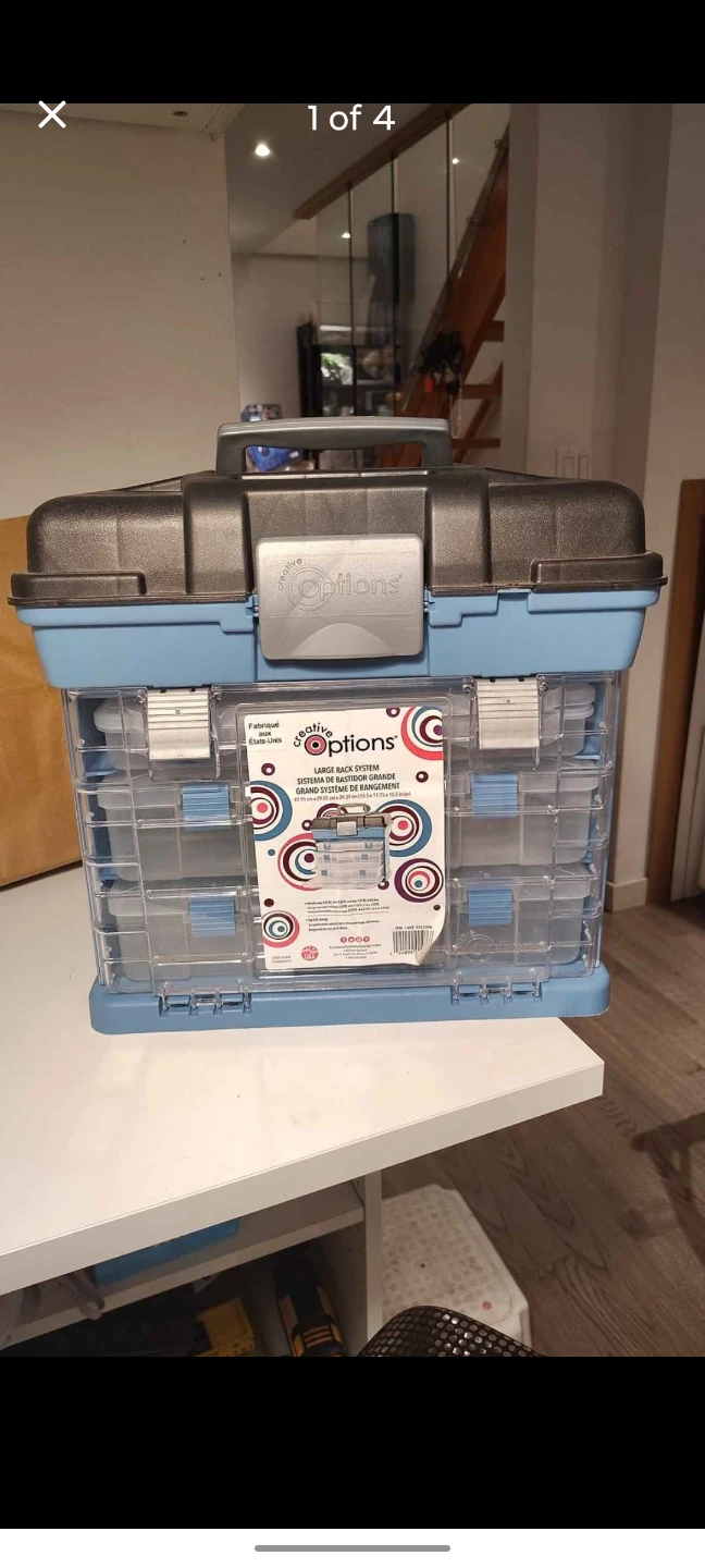 Creative Options Medium Grab N' Go Rack System Storage Case