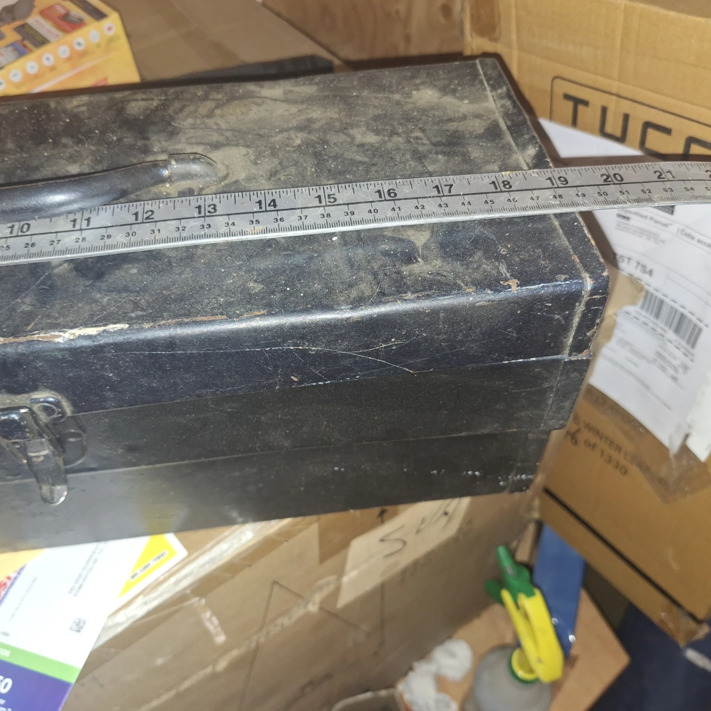 Vintage Metal Toolbox