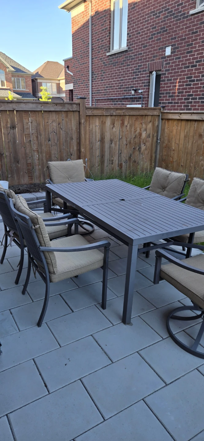 Outdoor Patio Set - Table and 6 Chairs - photo 2