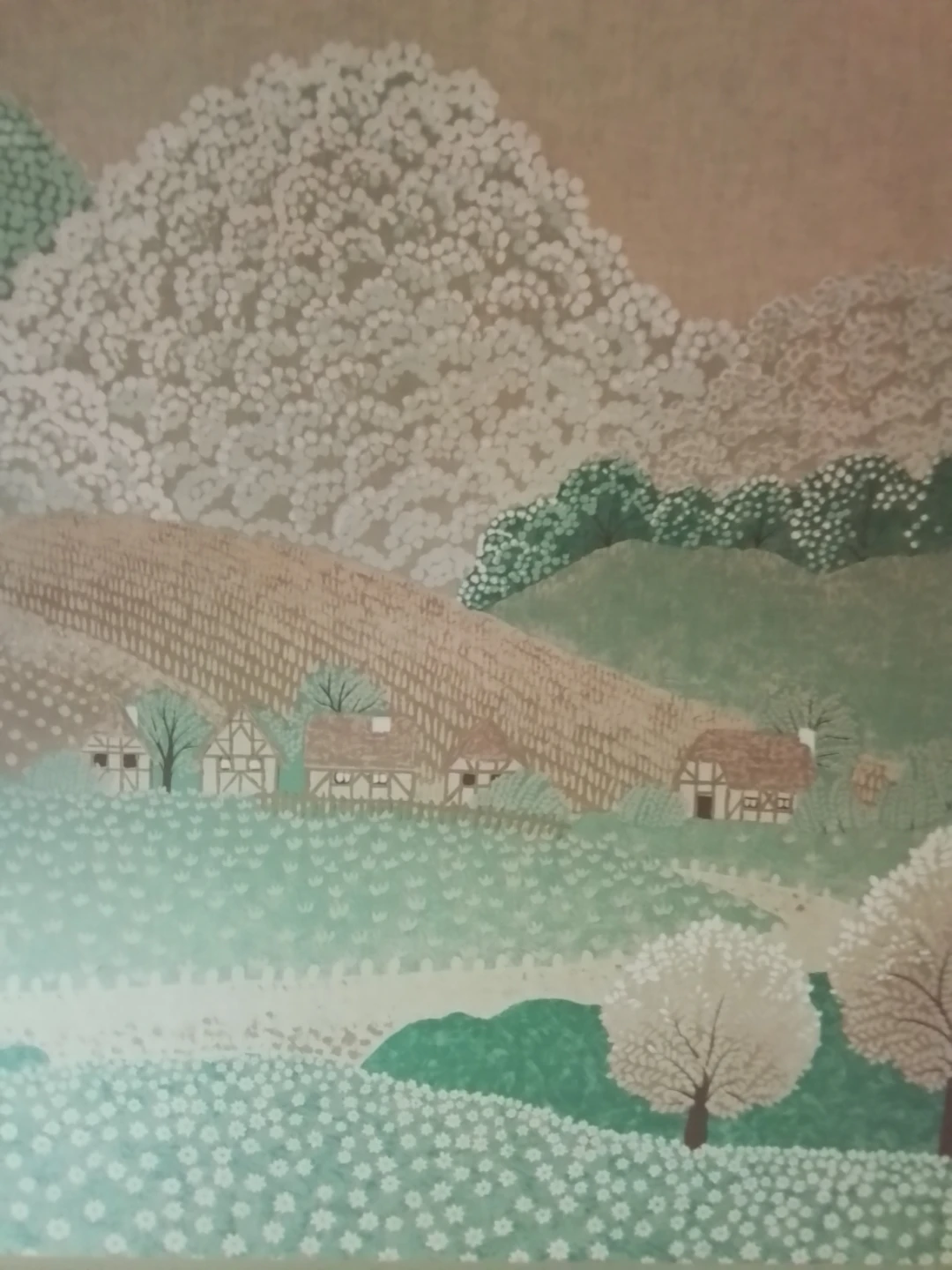 Vintage Ivan Rabuzin "Big Forest" Large-Format Textile - photo 3