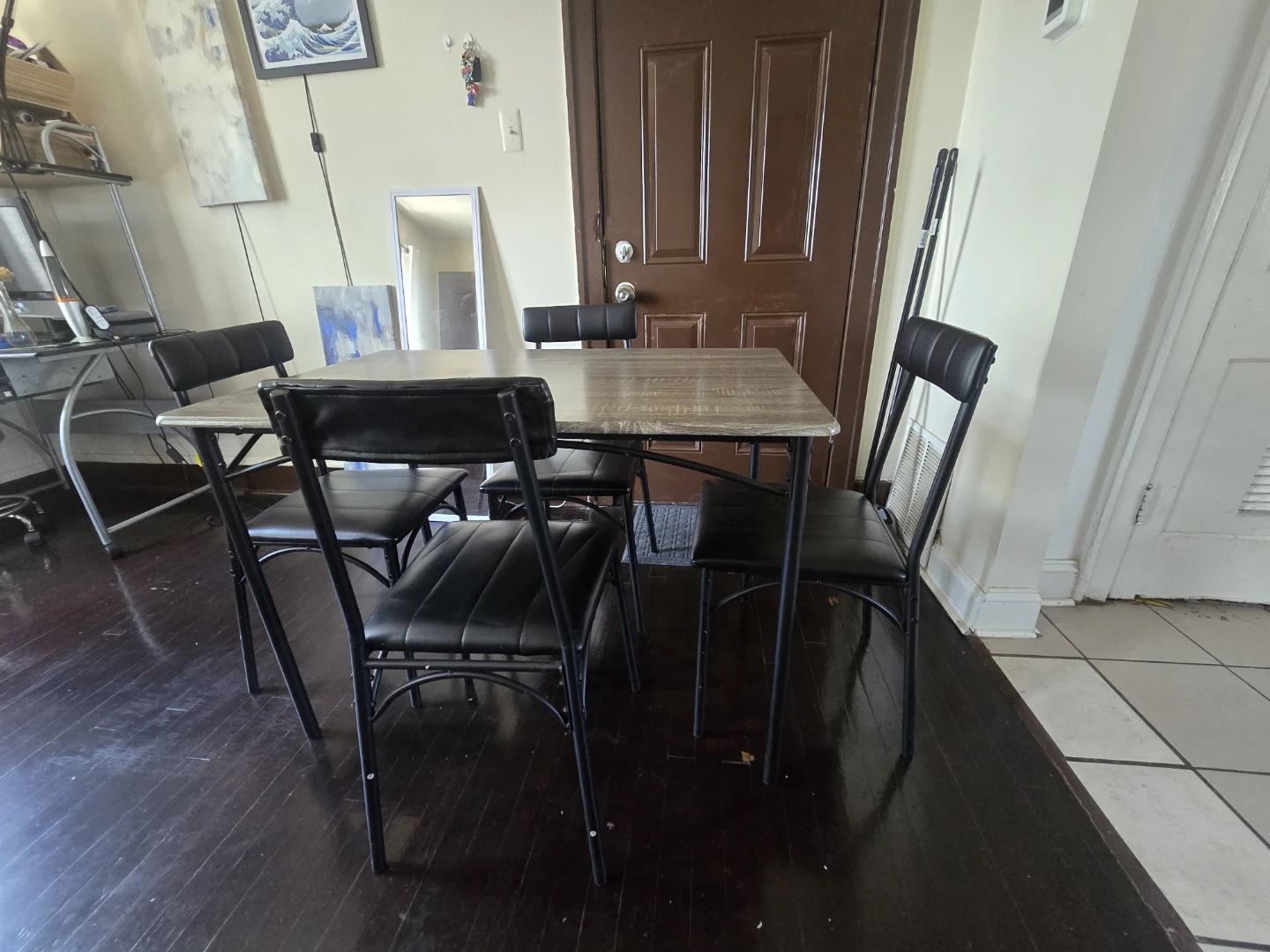 Dining Table Set with 4 Chairs - photo 3