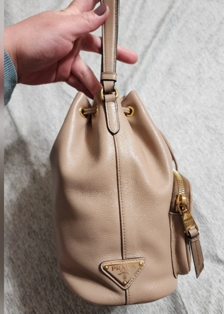 Authentic Prada Bucket Crossbody Bag - photo 3