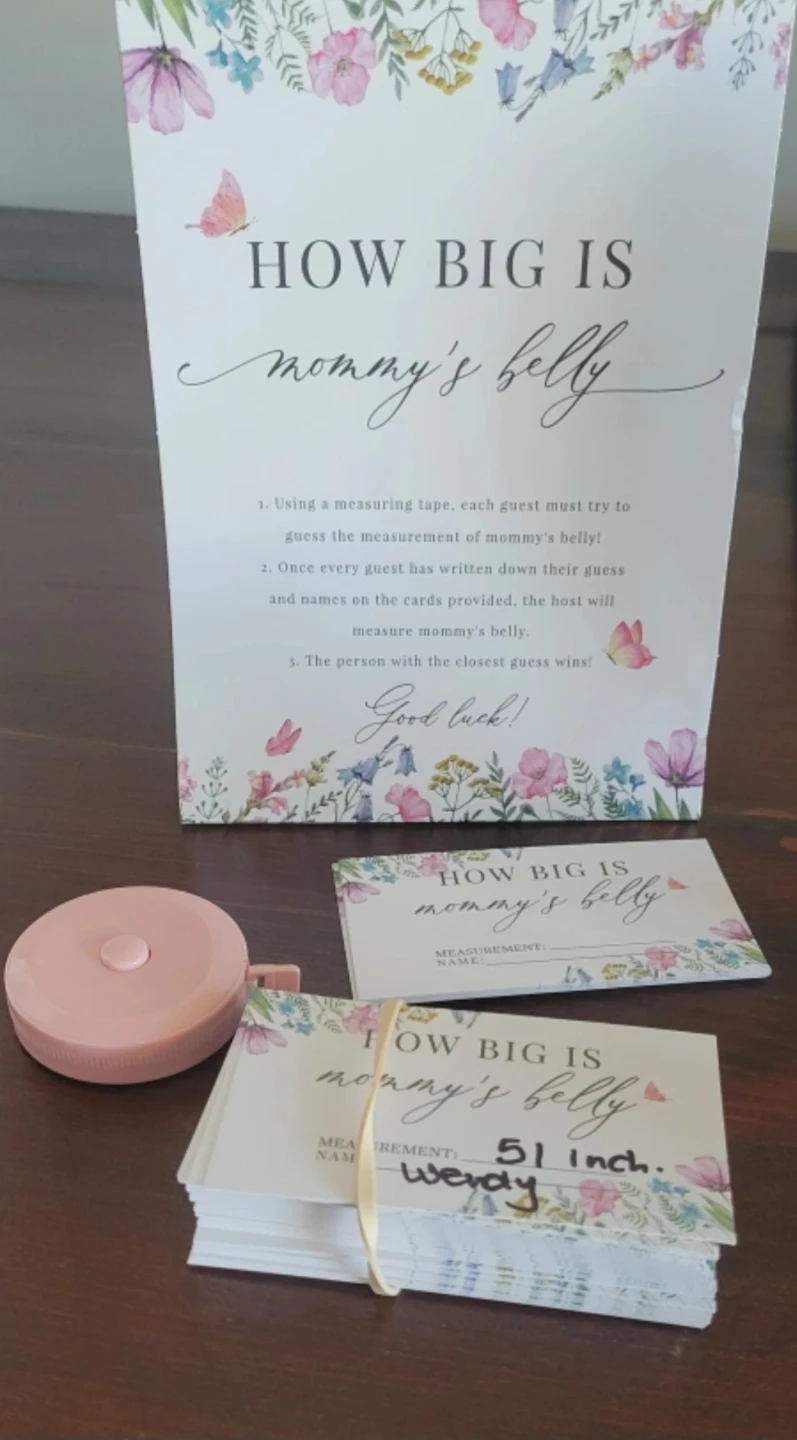 ⚽ Baby Shower Game Cards Lot - photo 5