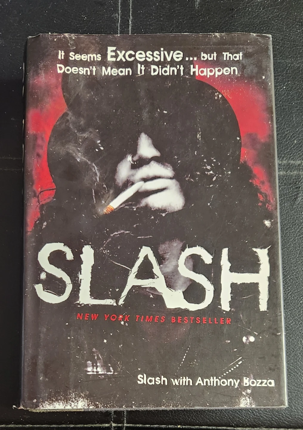 Slash: The Autobiography (Hardcover with Dust Jacket) ⚽️