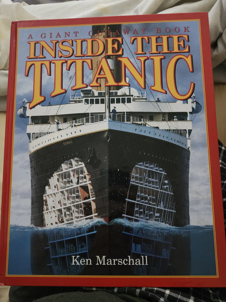 A Giant Cutaway Book: Inside The Titanic by Ken Marshall