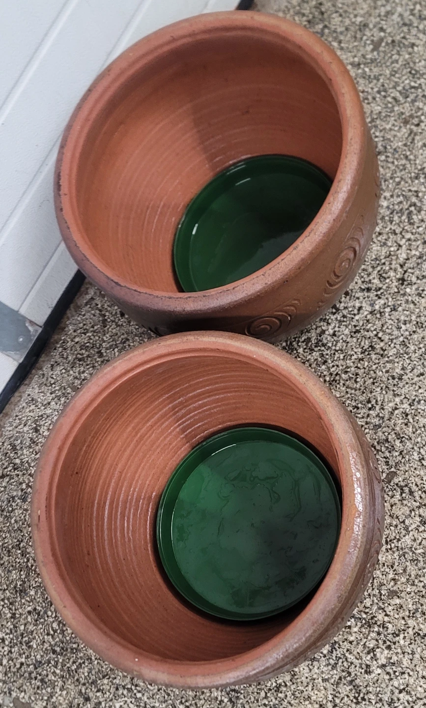 Terracotta Pots with Saucers - photo 3