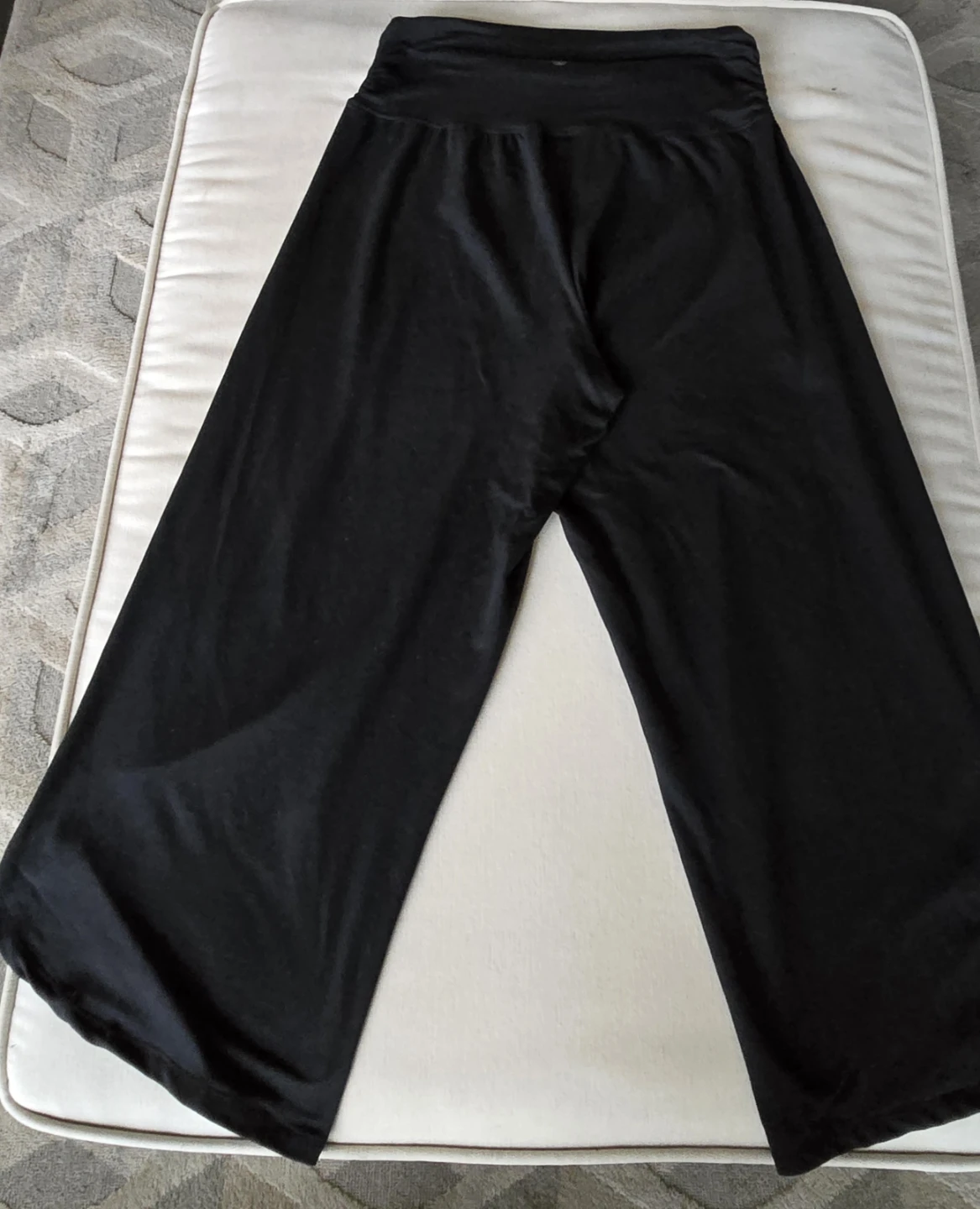 Balance Collection Wide Leg Palozzo Capri Pants Sz M, 2 colors