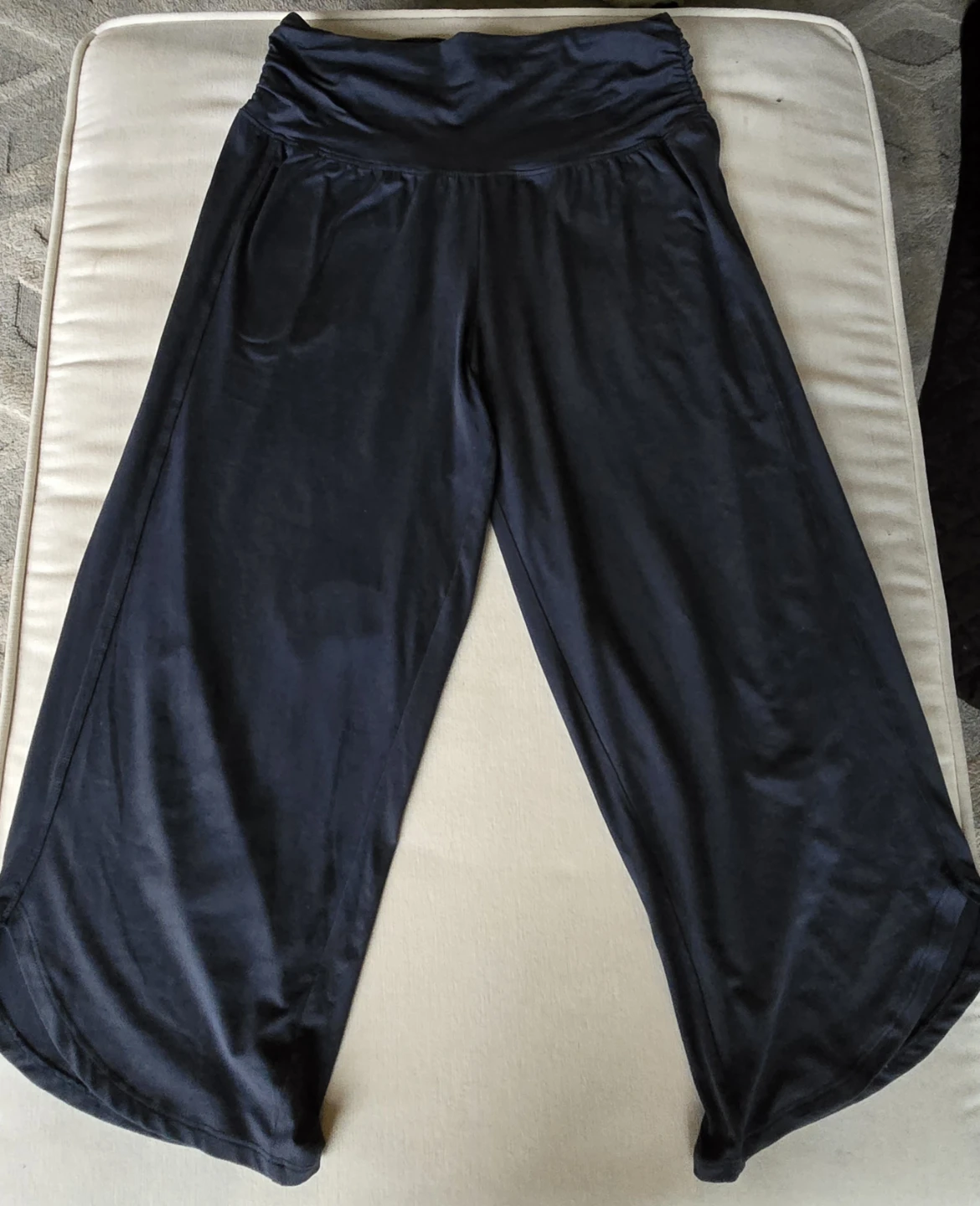 Balance Collection Wide Leg Palozzo Capri Pants Sz M, 2 colors - photo 3