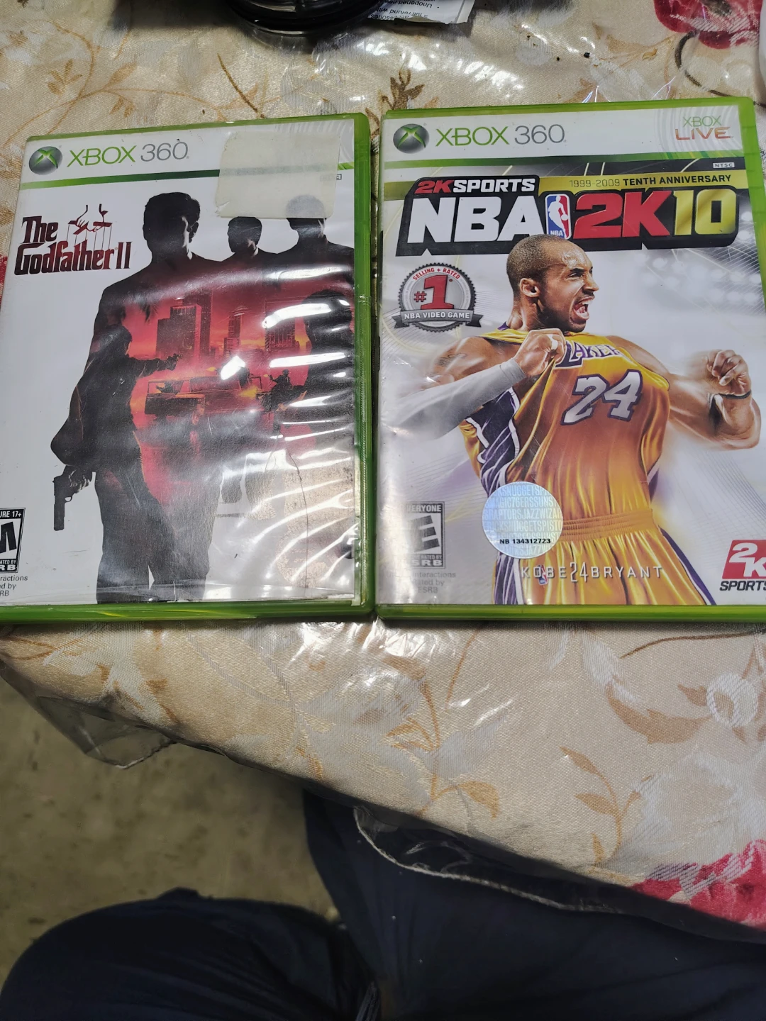 The Godfather II & NBA 2K10 with four extra bonus