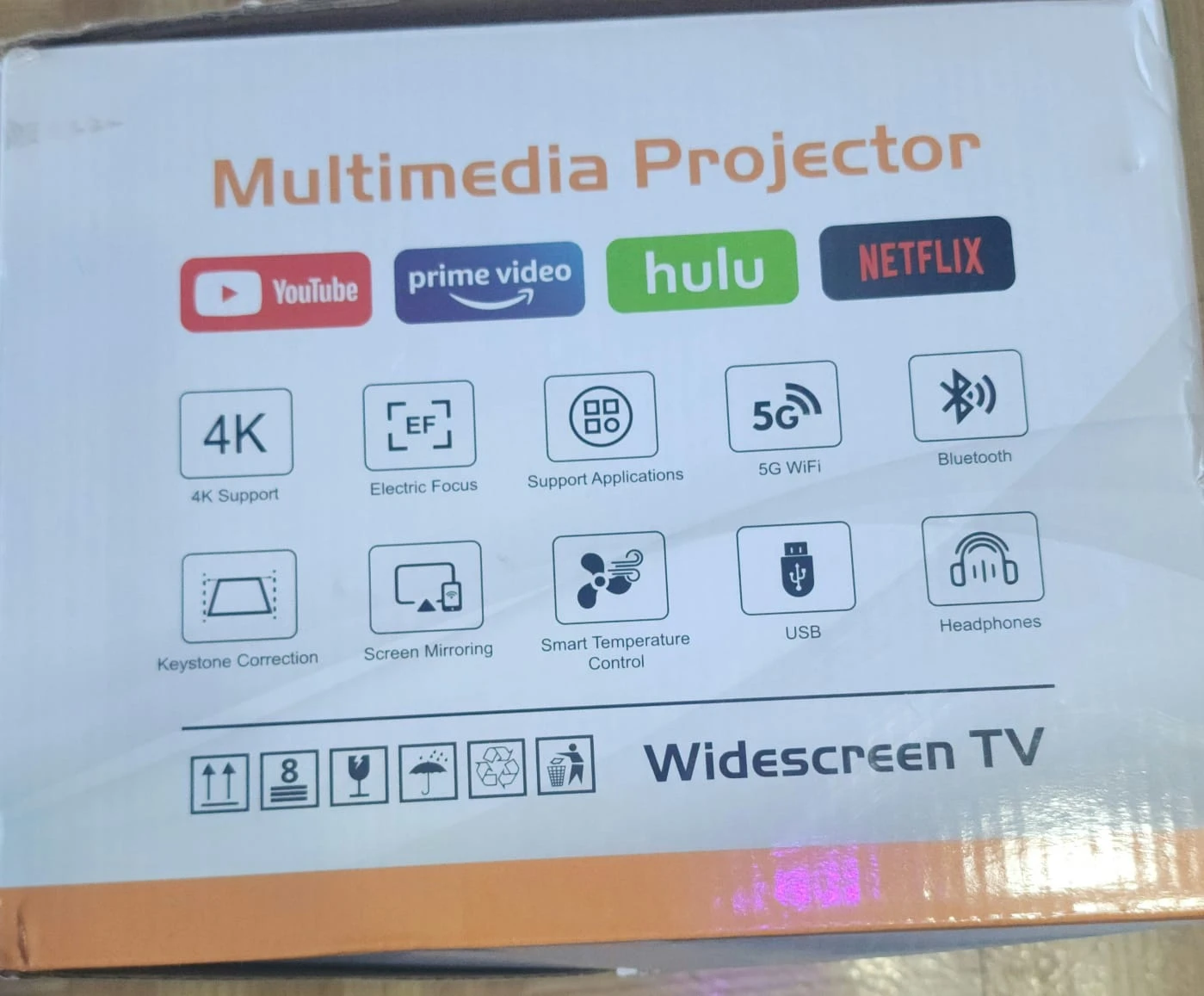 Smart Projector with 5G WiFi and Bluetooth - photo 4