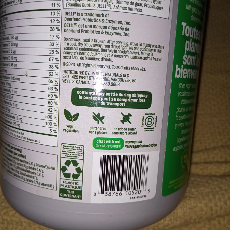 Vega Chocolate All-in-One Shake Drink Mix - photo 5