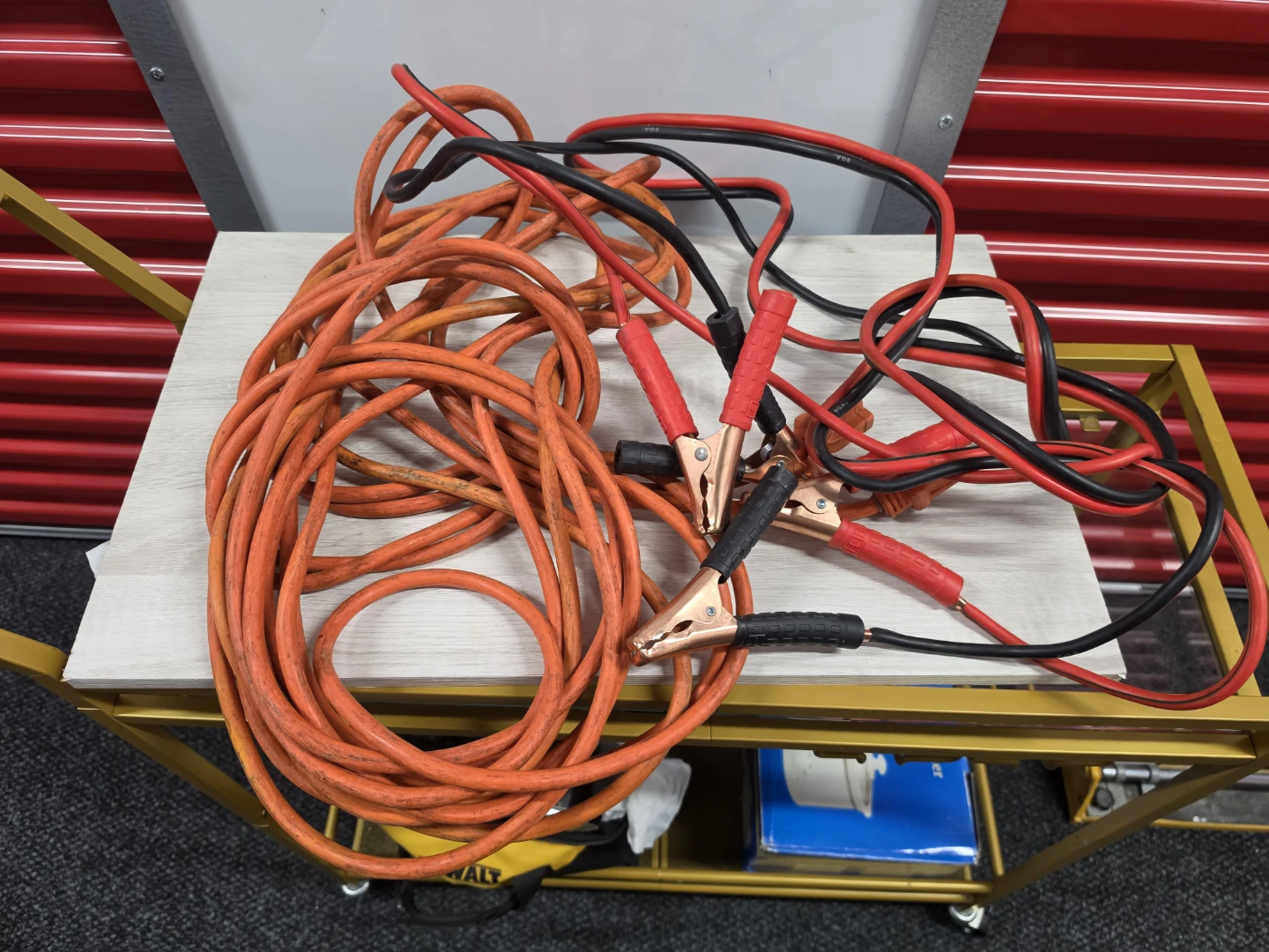 Heavy Duty Jumper Cables with Power Cord