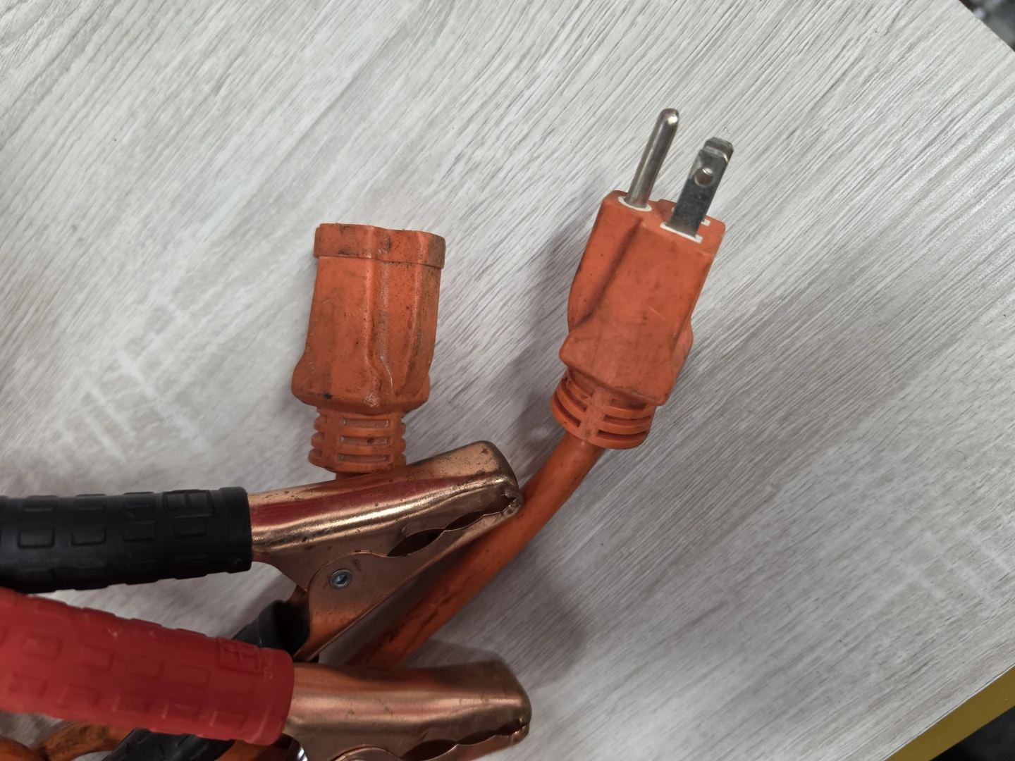 Heavy Duty Jumper Cables with Power Cord - photo 2