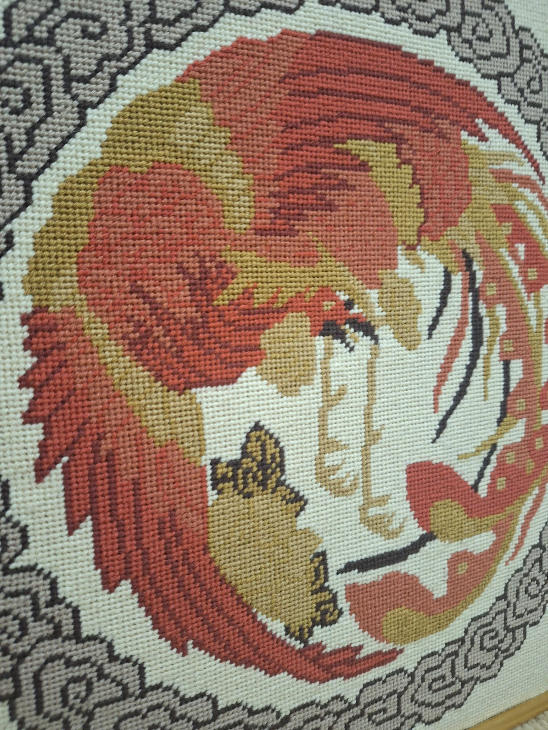 Dragon and Pheonix Cross Stitch art pieces - photo 5