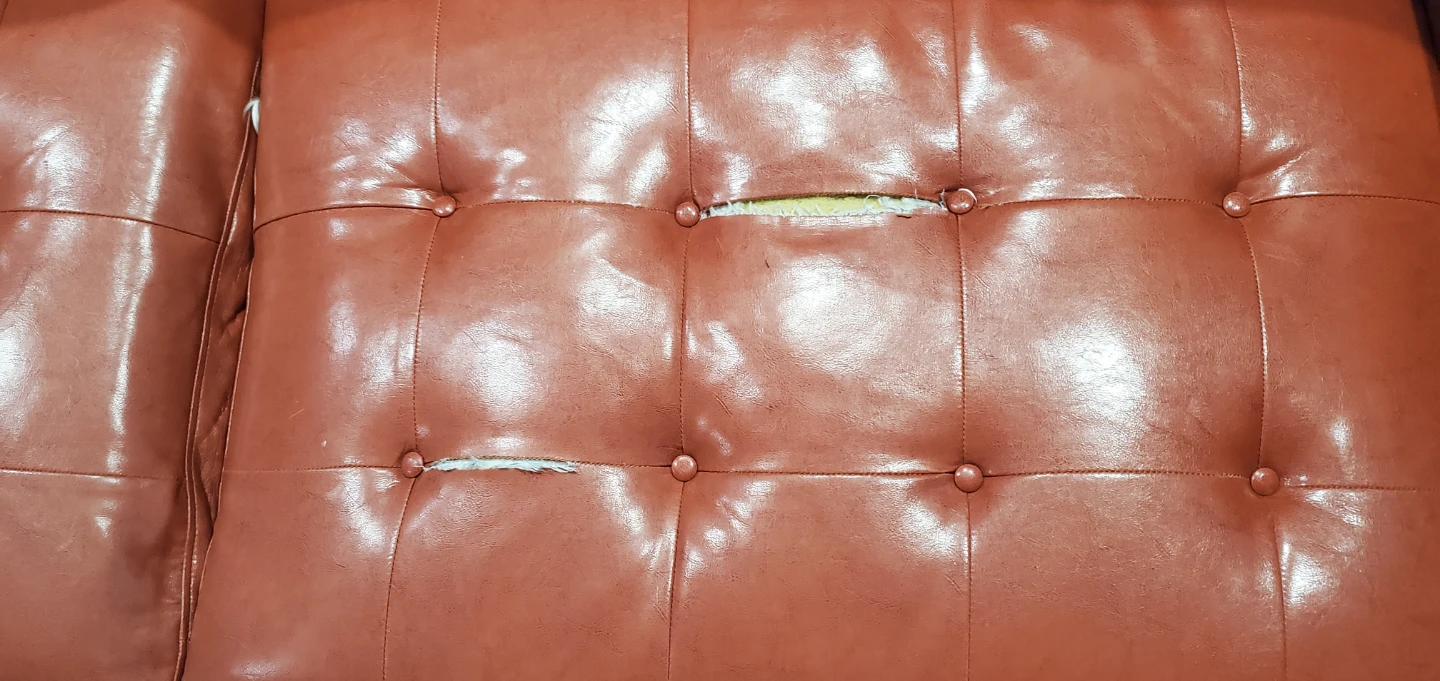 Free leather sofa - photo 3