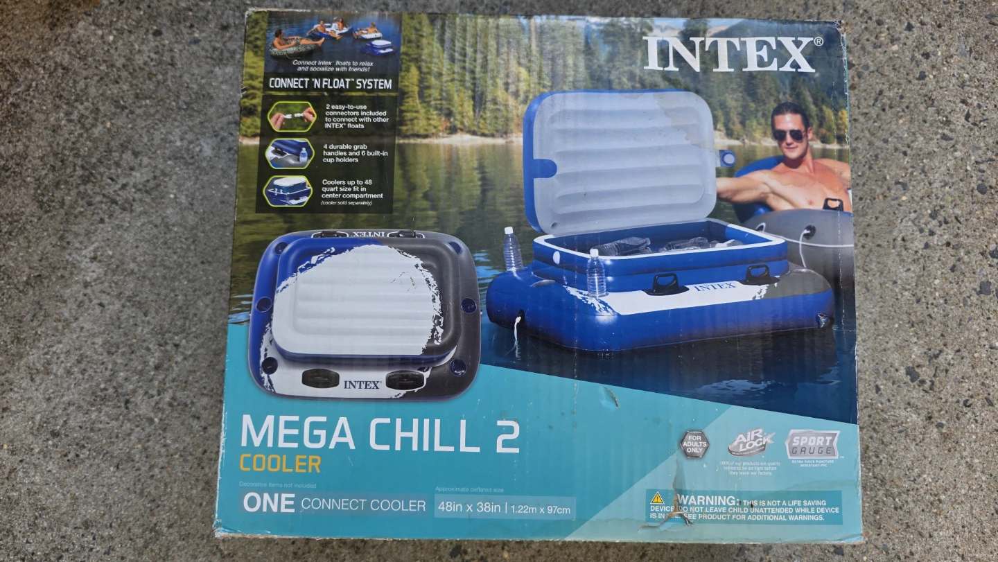 Intex Mega Chill 2 Cooler Float - photo 2