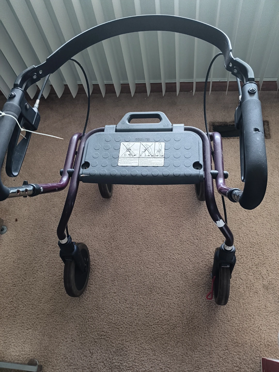 Rollator Walker with Seat