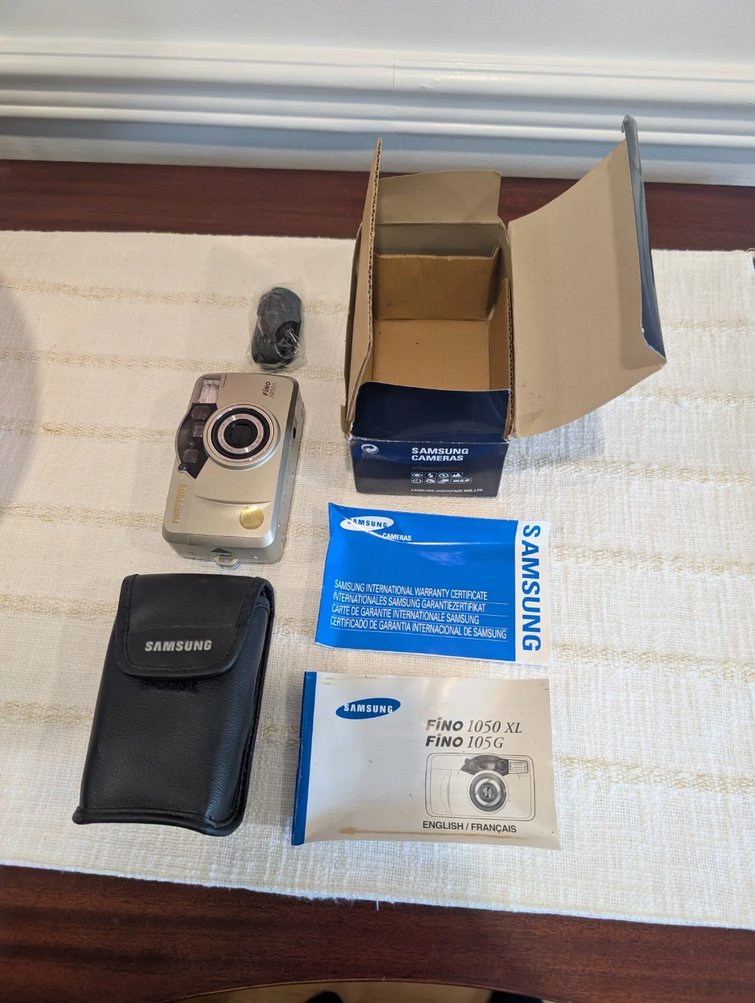 Samsung Fino 1050XL 35mm Film Camera - photo 4
