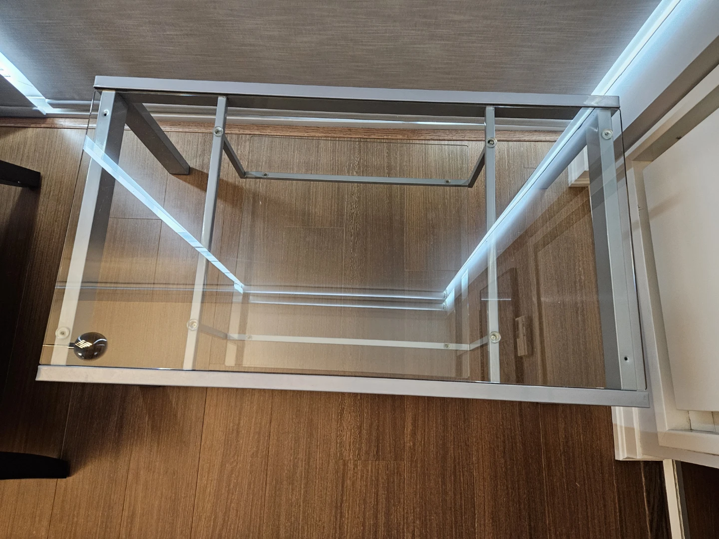 ⚽️ Glass Top Coffee Table with Metal Frame or TV STAND - photo 2