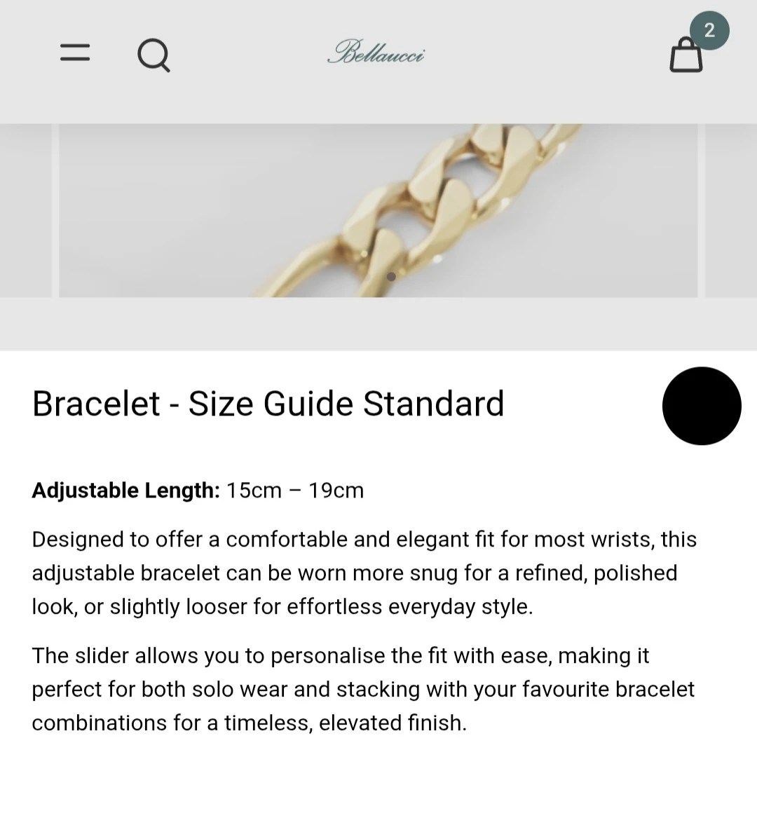 Bellaucci Jasper Gold Chain Bracelet ⚽️ - photo 3