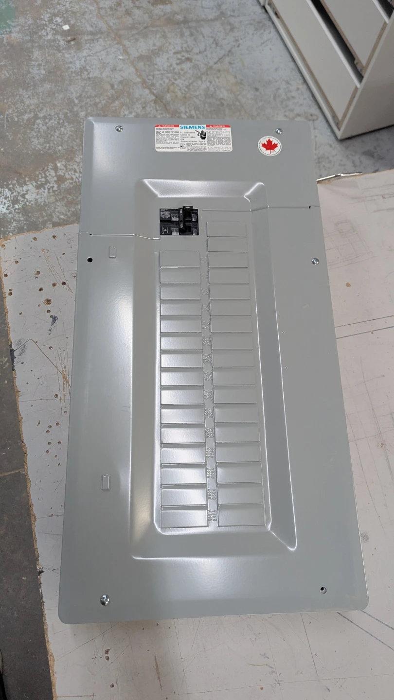 Siemens 100A Electrical Panel Box - photo 3