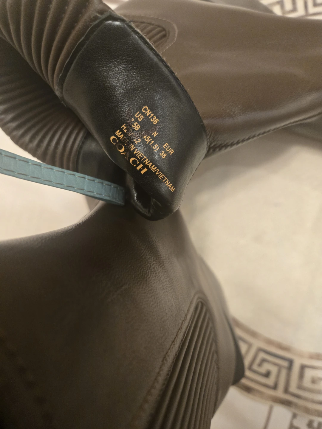 Coach Brown Leather Ankle Boots - photo 4