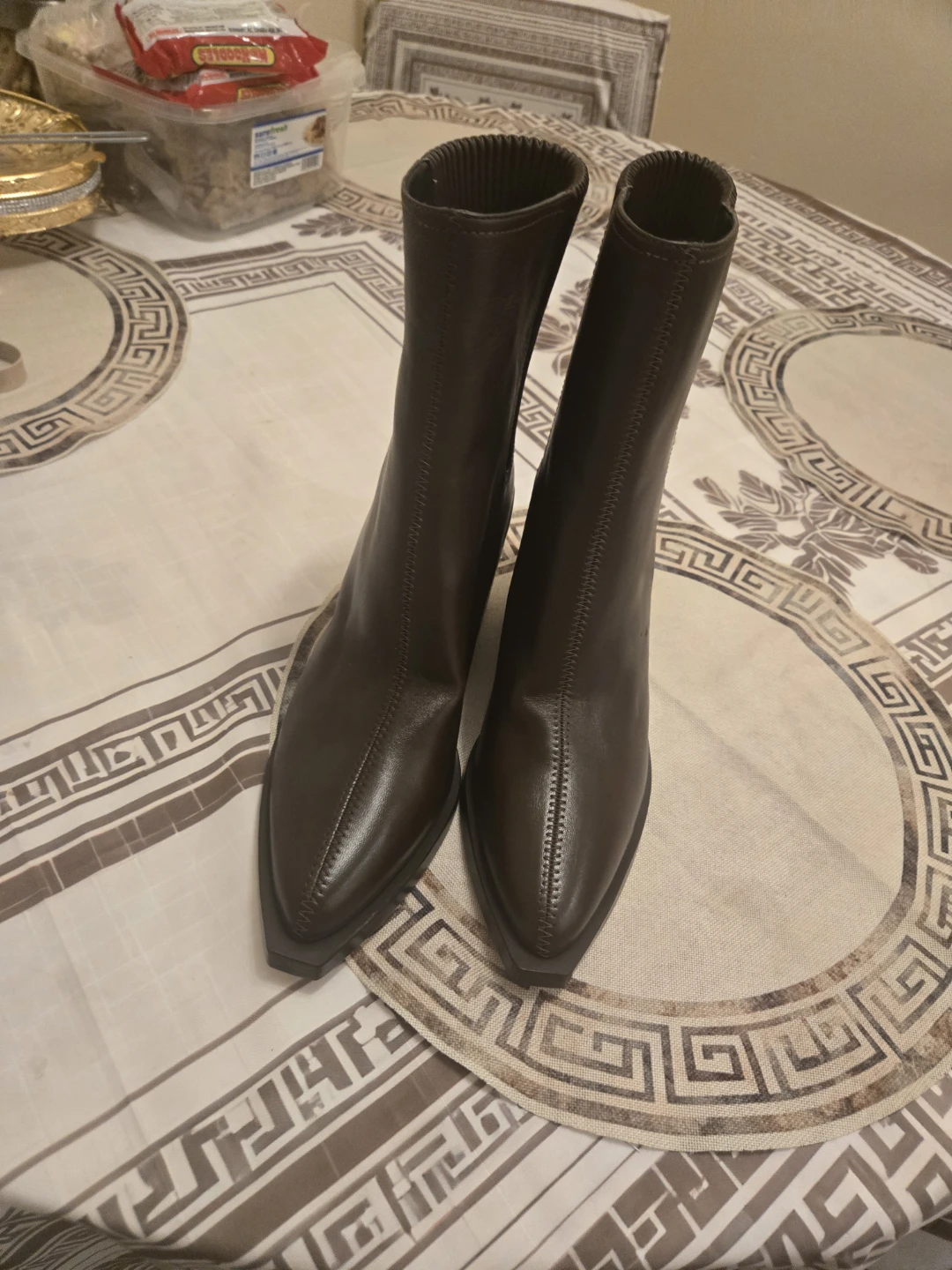 Coach Brown Leather Ankle Boots - photo 5