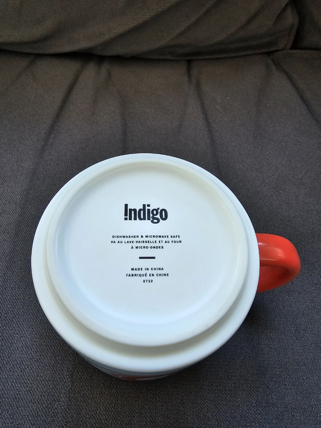 Indigo OUI Monogram "B" Mug ☕️ ⚽️ - photo 3