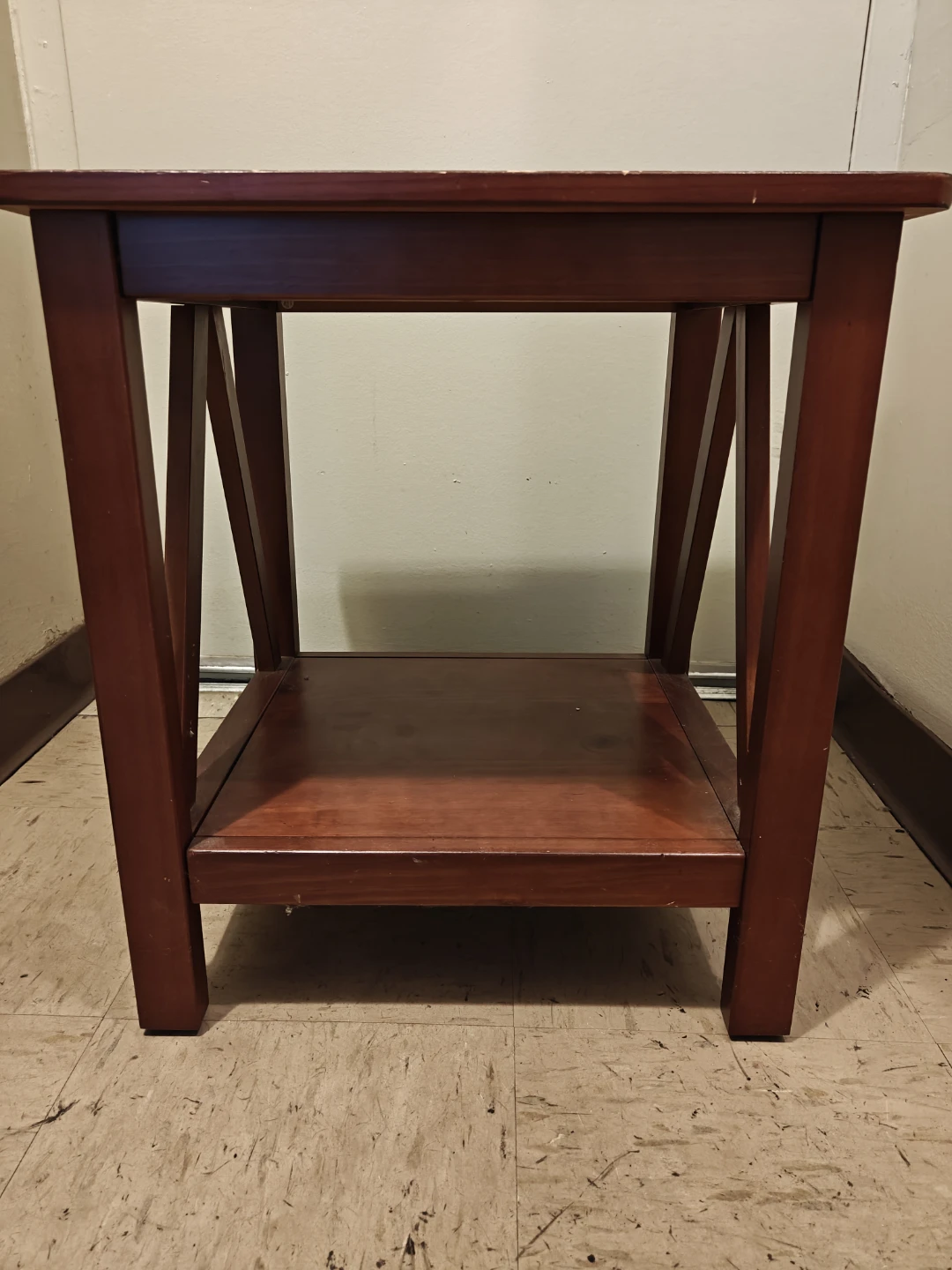 Wooden End Table