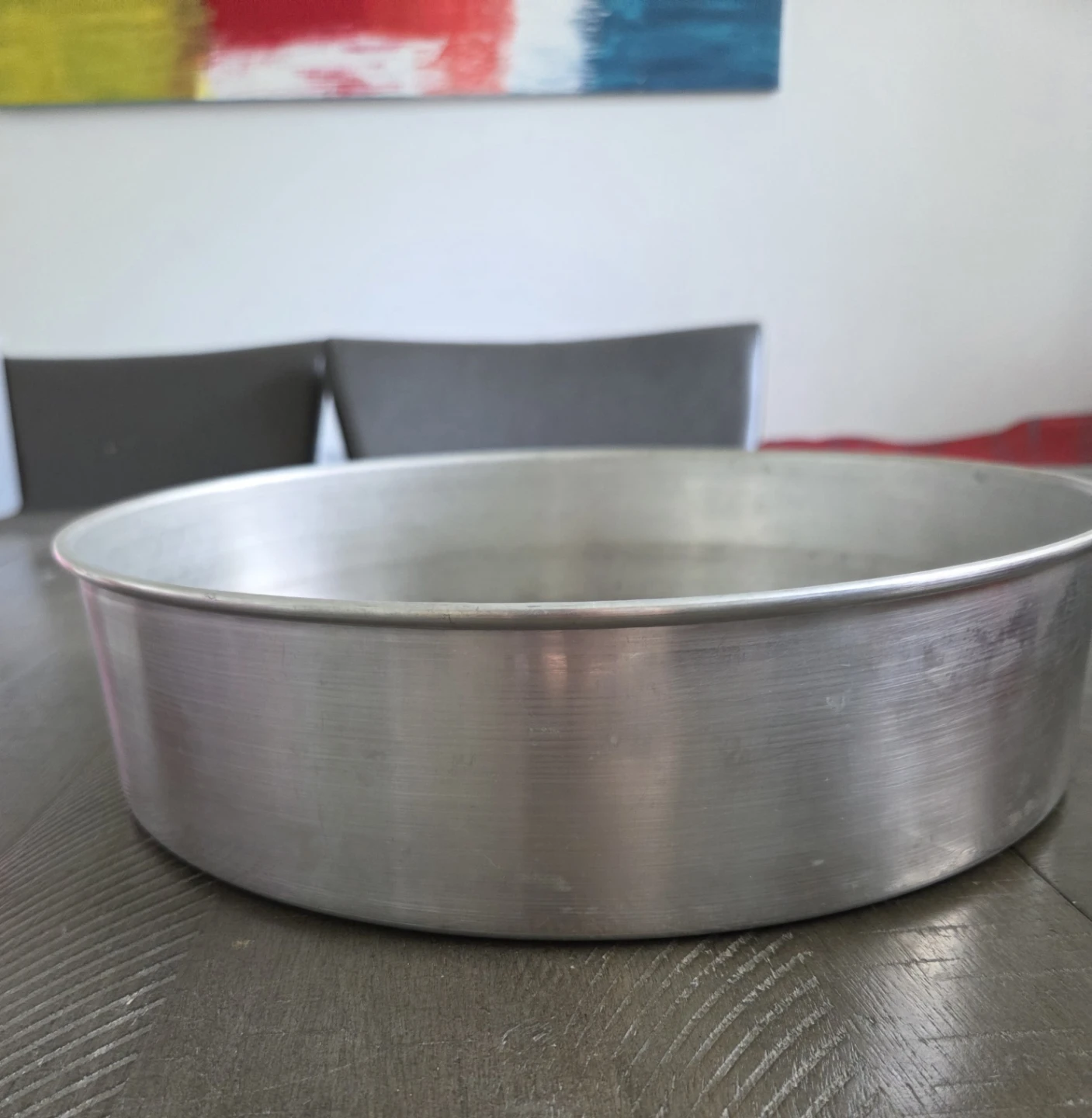 Round Aluminum Cake Pan